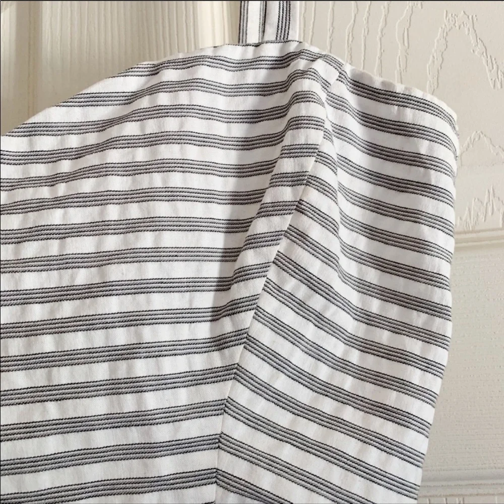 WAYF Striped Crop Top Large C125 - Picture 3 of 6
